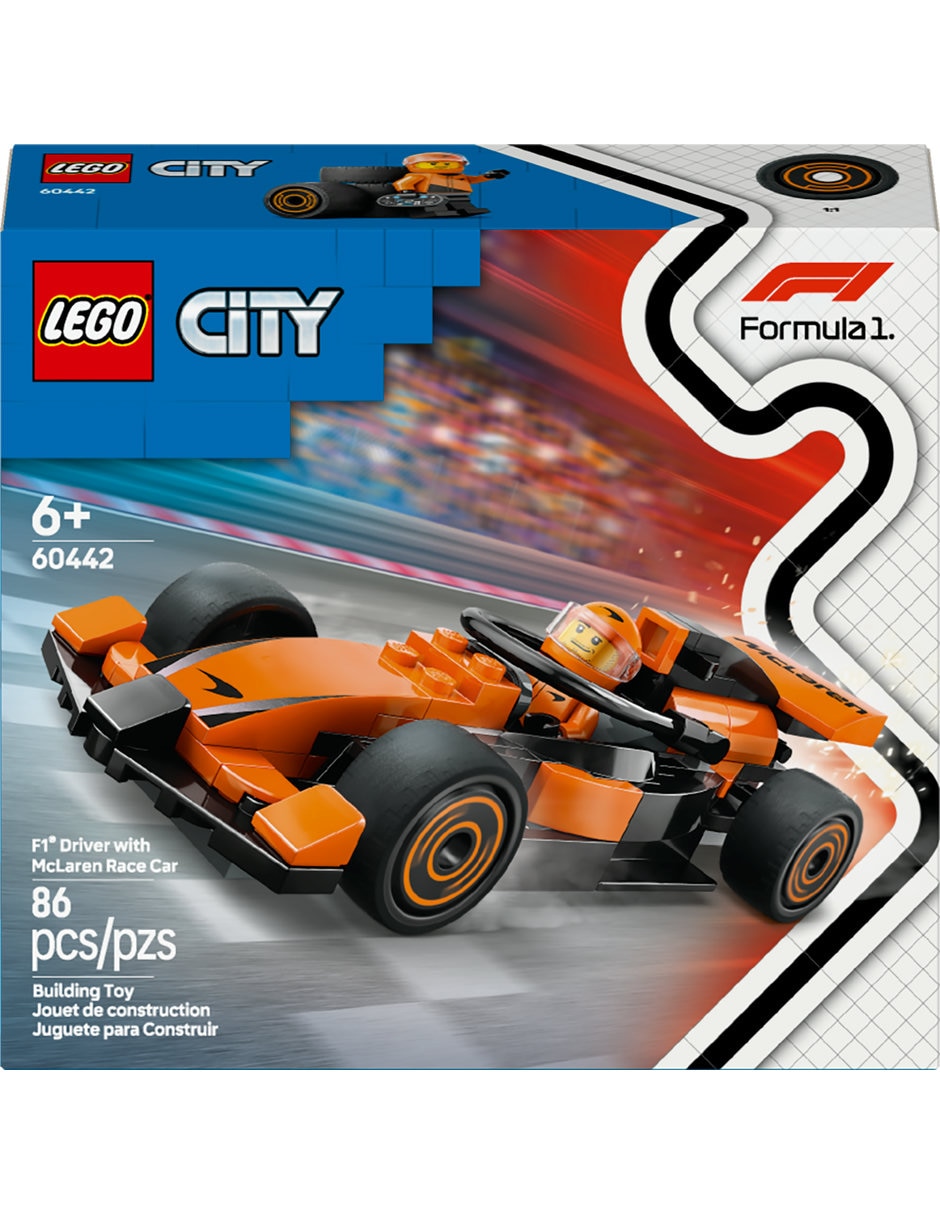 F1 Driver with McLaren Race Car 60442 4