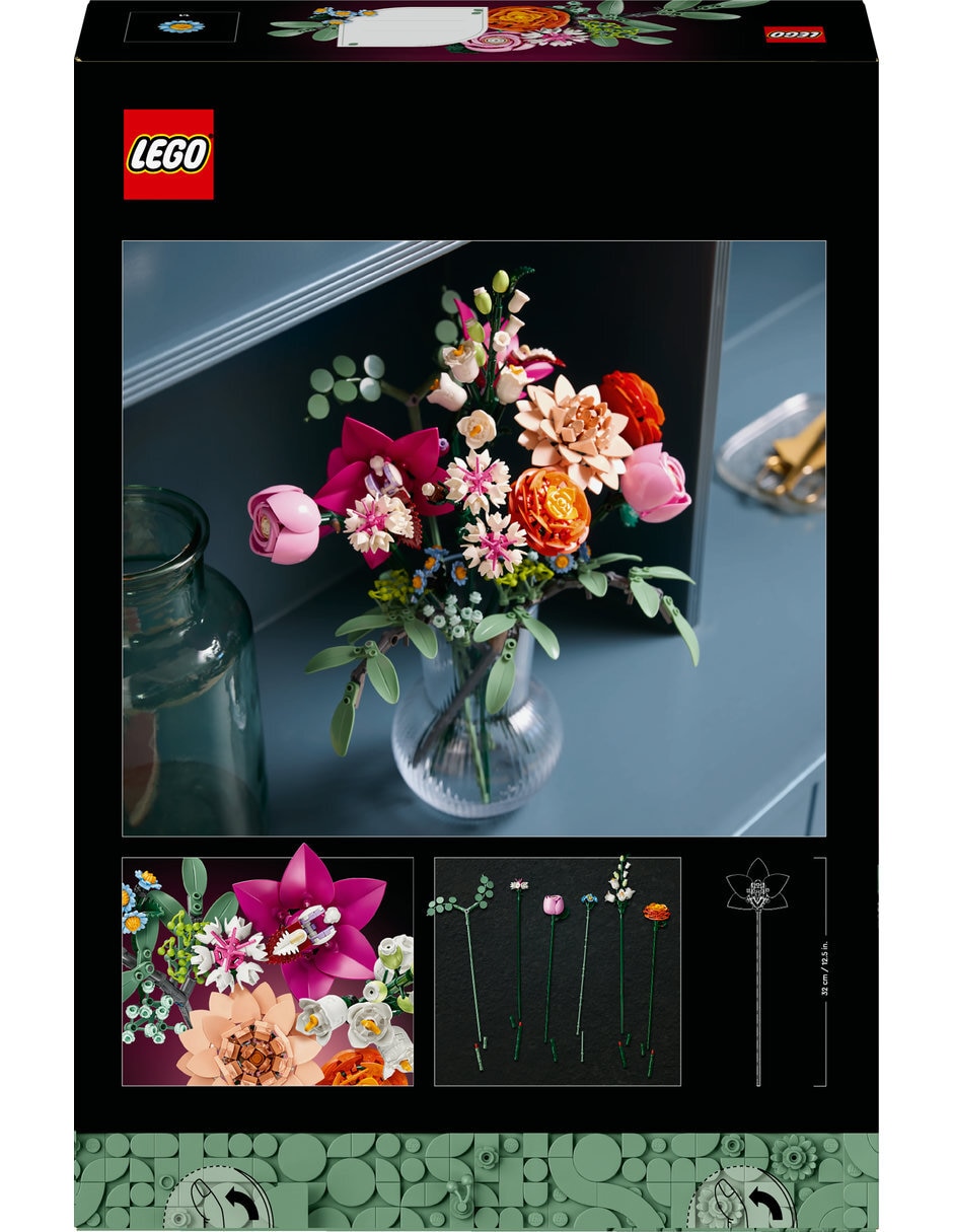 LEGO Ramo de Flores Fantasía en Rosa 10342 5