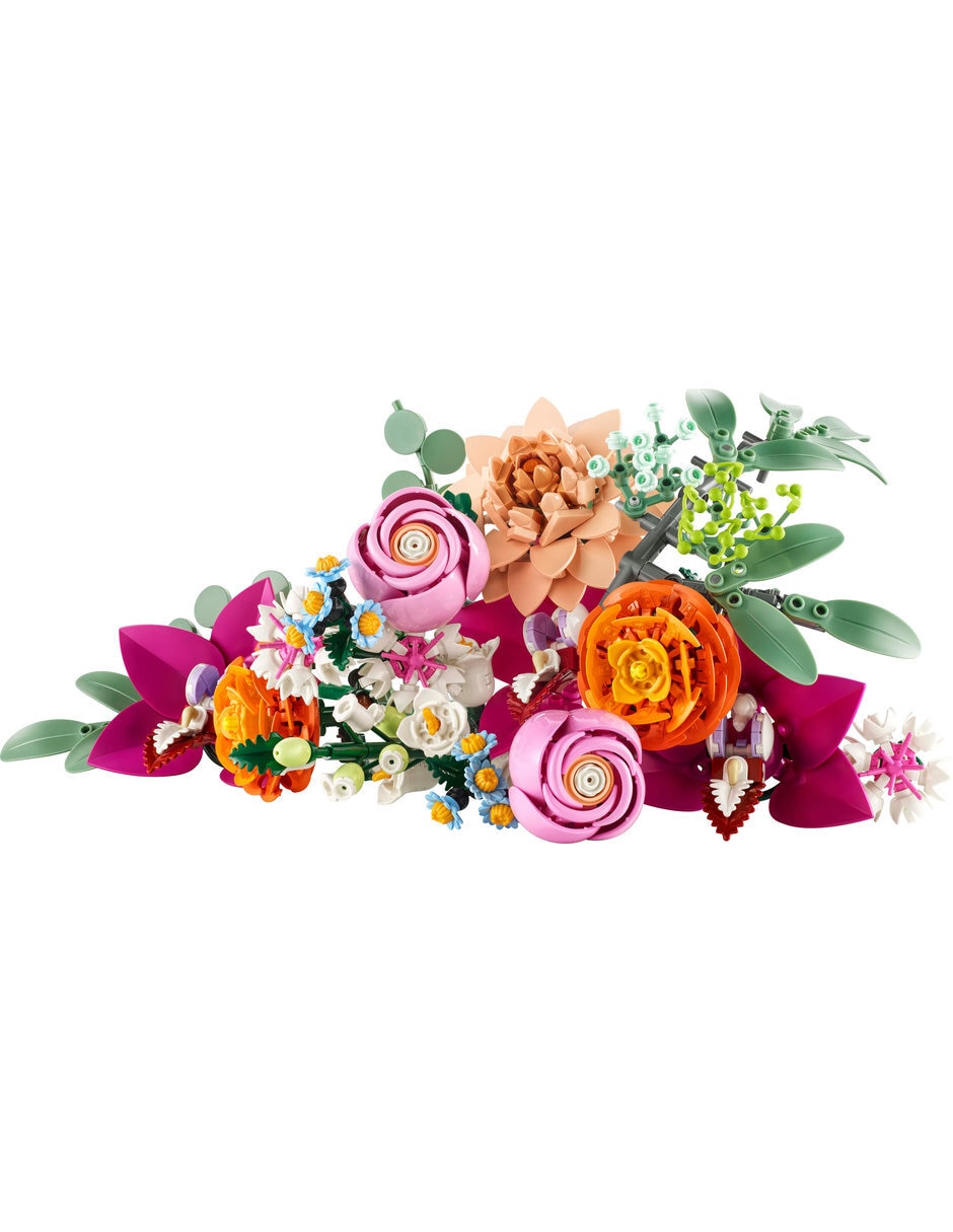 LEGO Ramo de Flores Fantasía en Rosa 10342 6