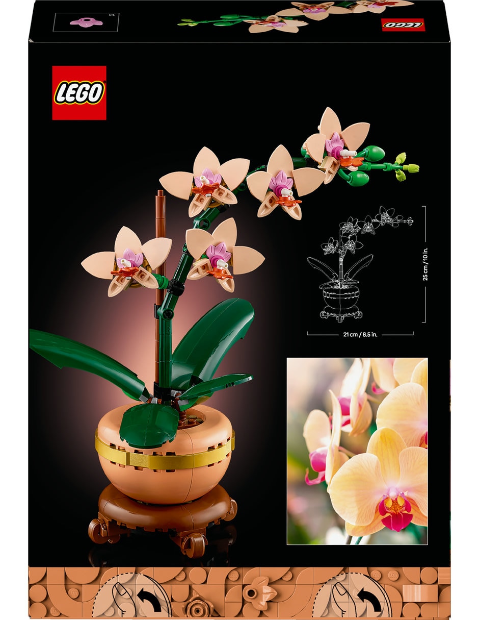 LEGO Miniorquídea 10343 4
