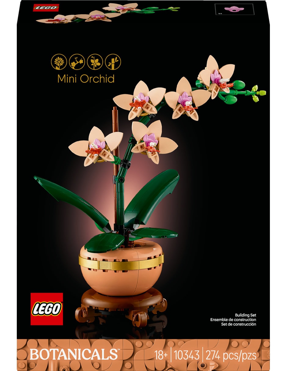 LEGO Miniorquídea 10343 5