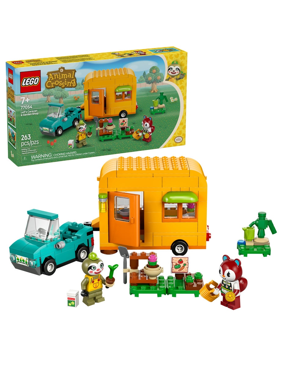 LEGO Caravana y Puesto de Flores de Gandulio 77054