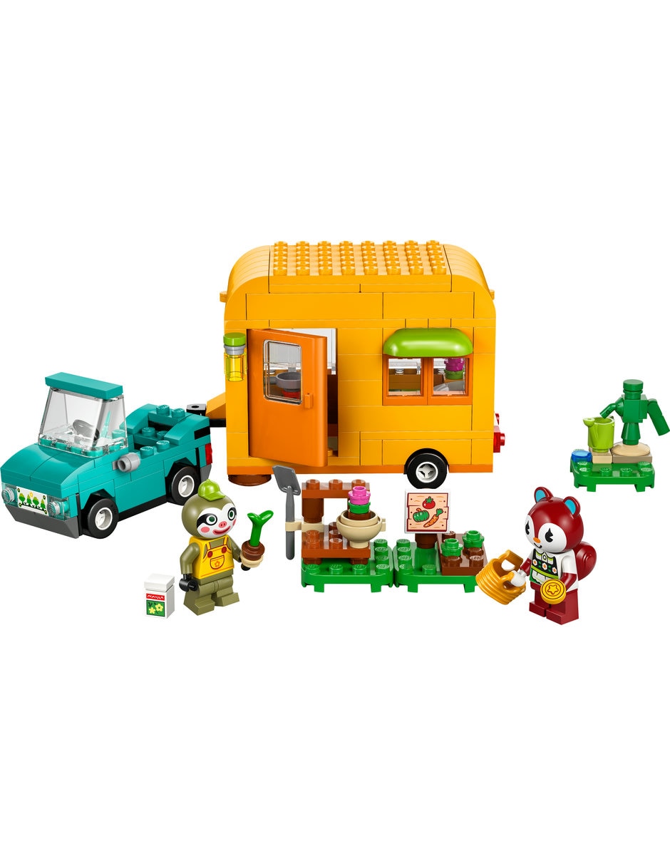 LEGO Caravana y Puesto de Flores de Gandulio 77054 4