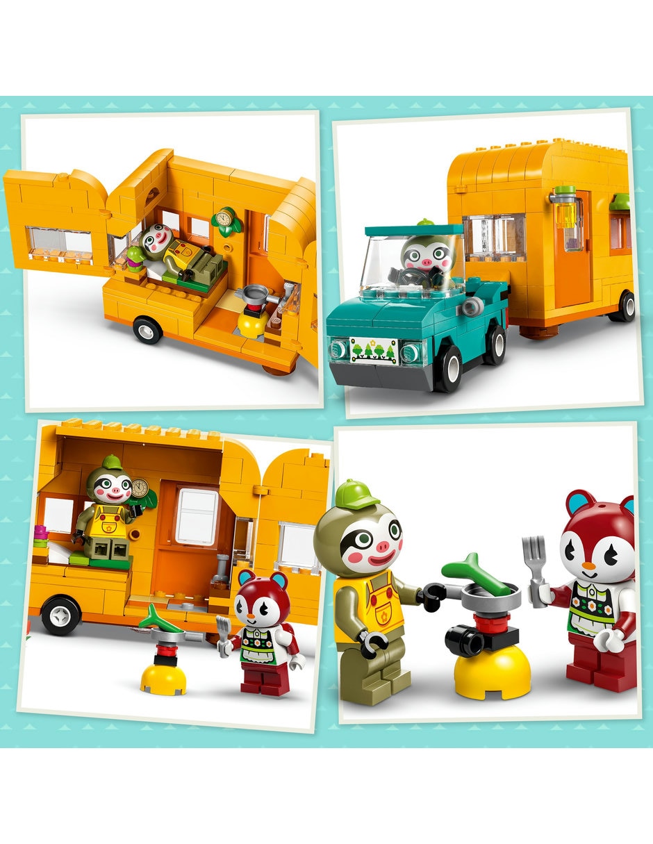 LEGO Caravana y Puesto de Flores de Gandulio 77054 5