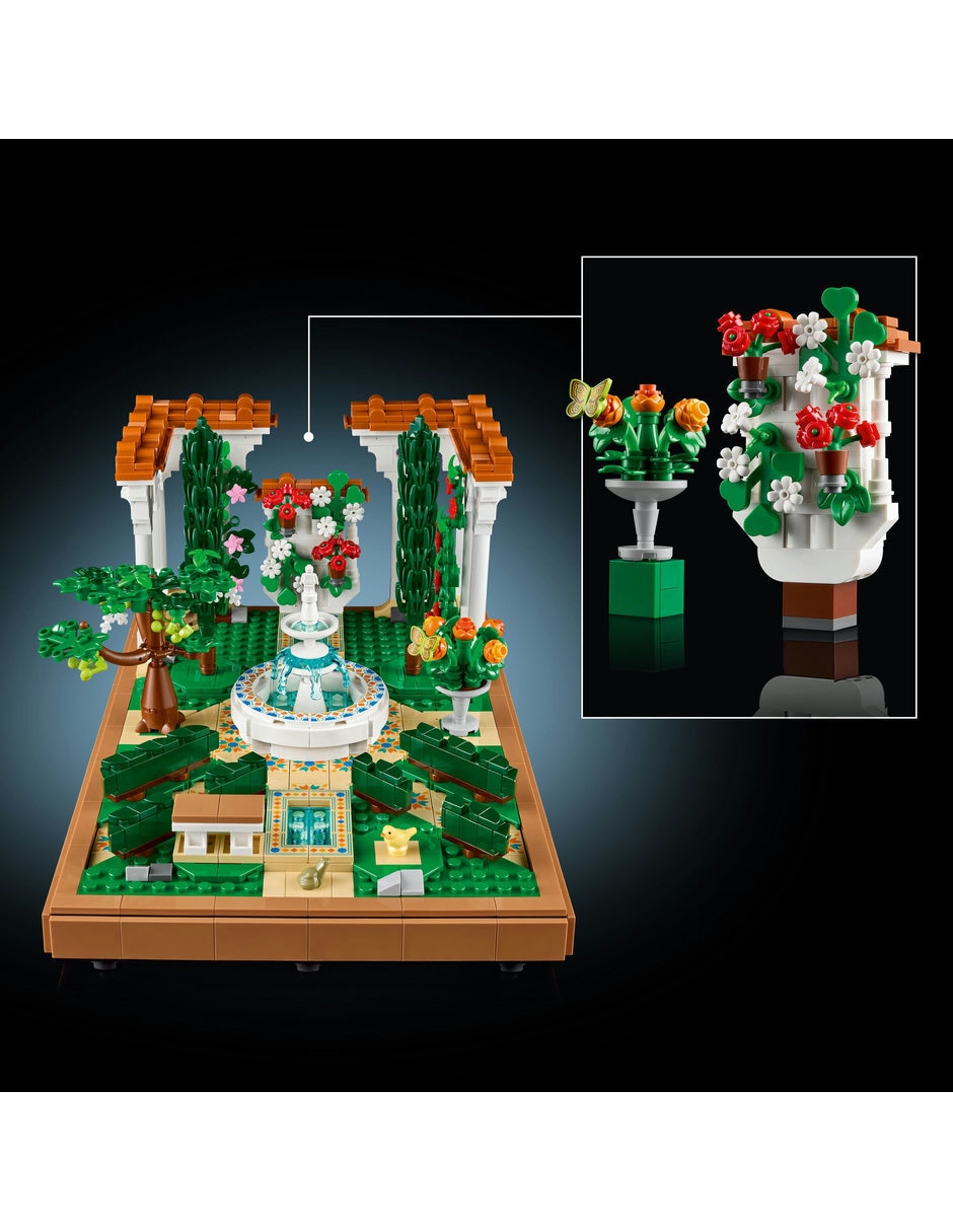 Jardín con fuente 10359 4