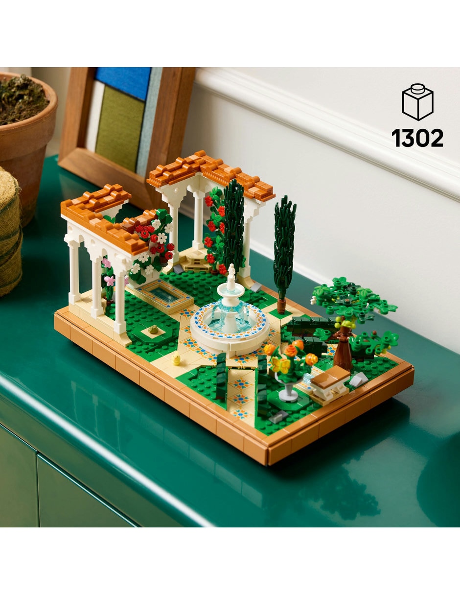 Jardín con fuente 10359 5
