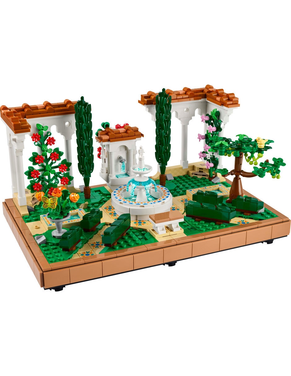 Jardín con fuente 10359 7