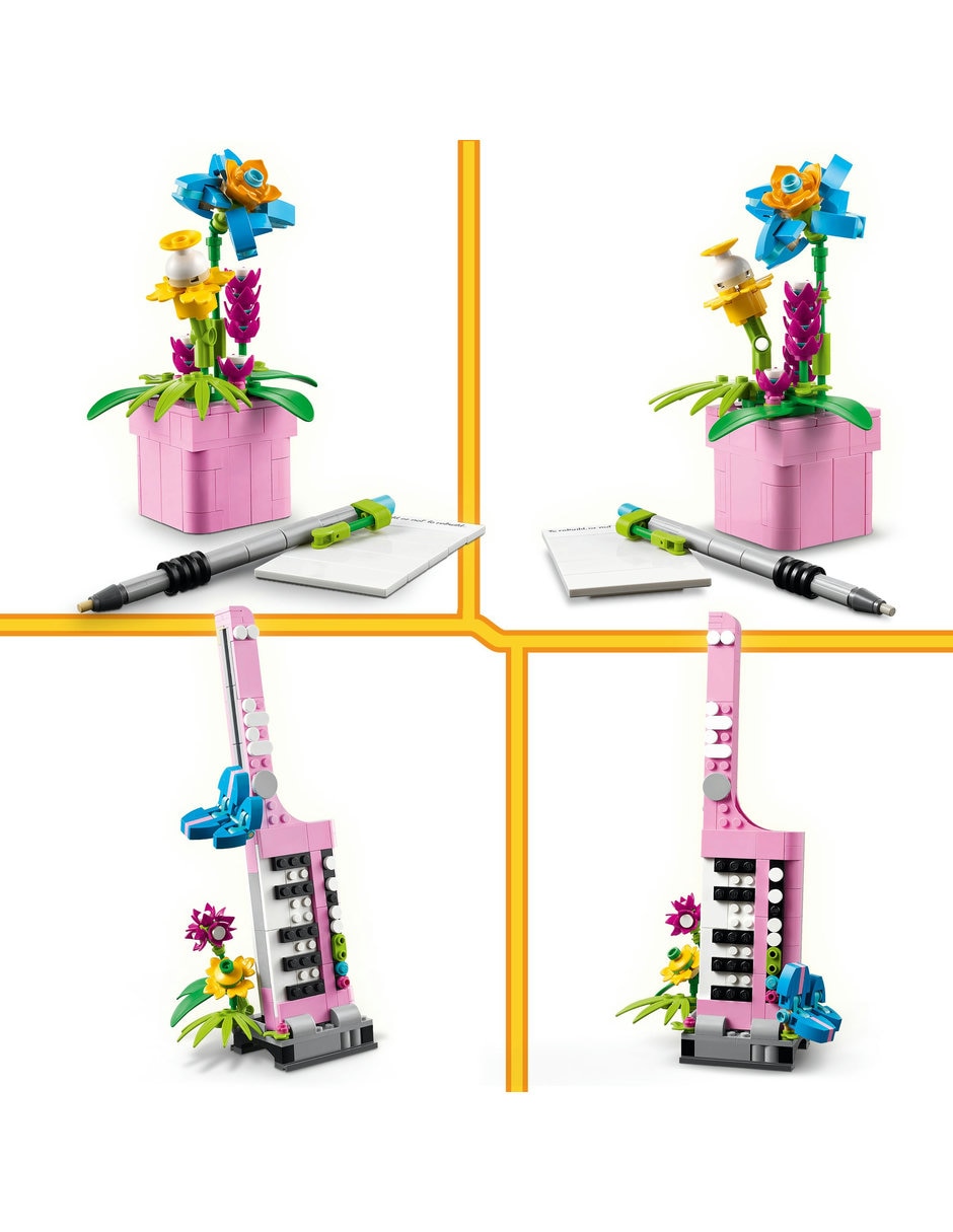 Máquina de Escribir con Flores 31169 2