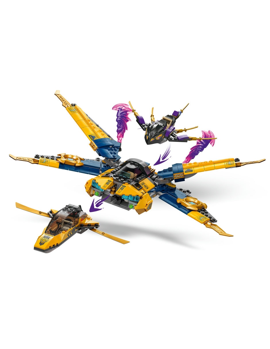 Super Jet de la Tormenta de Ras y Arin 71833 Dragons Rising 2
