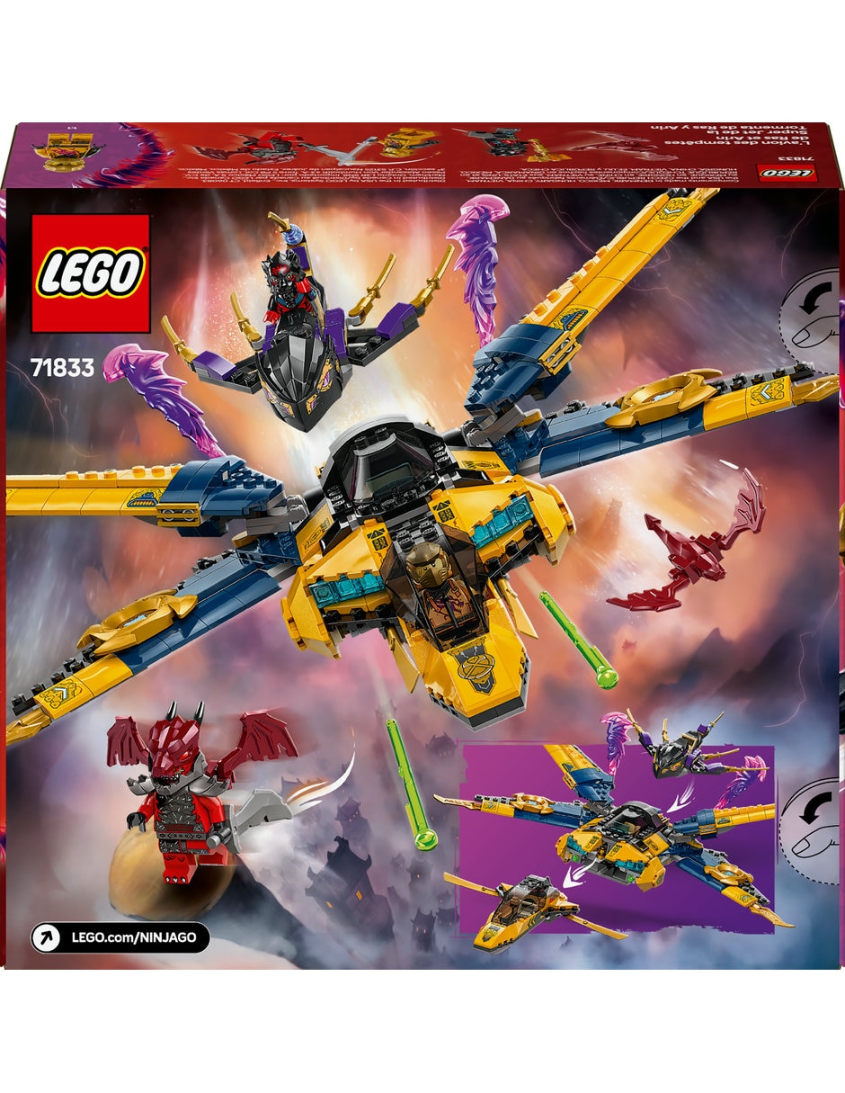 Super Jet de la Tormenta de Ras y Arin 71833 Dragons Rising 3
