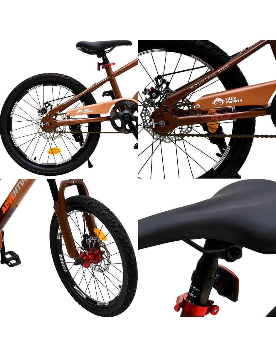 Bicicleta infantil rodada 20 unisex 3