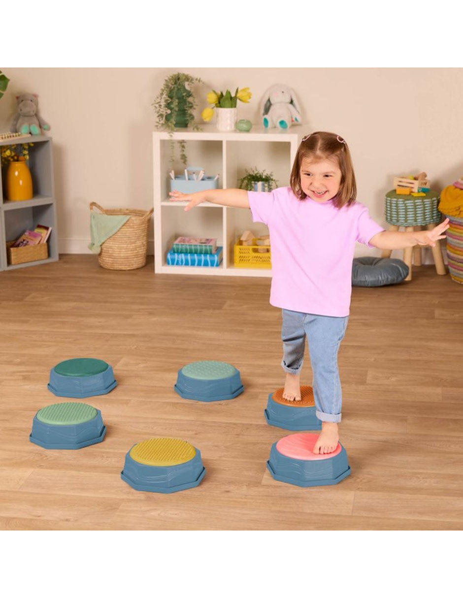 Balance & Hop Stepping Stones juego montable infantil unisex 2