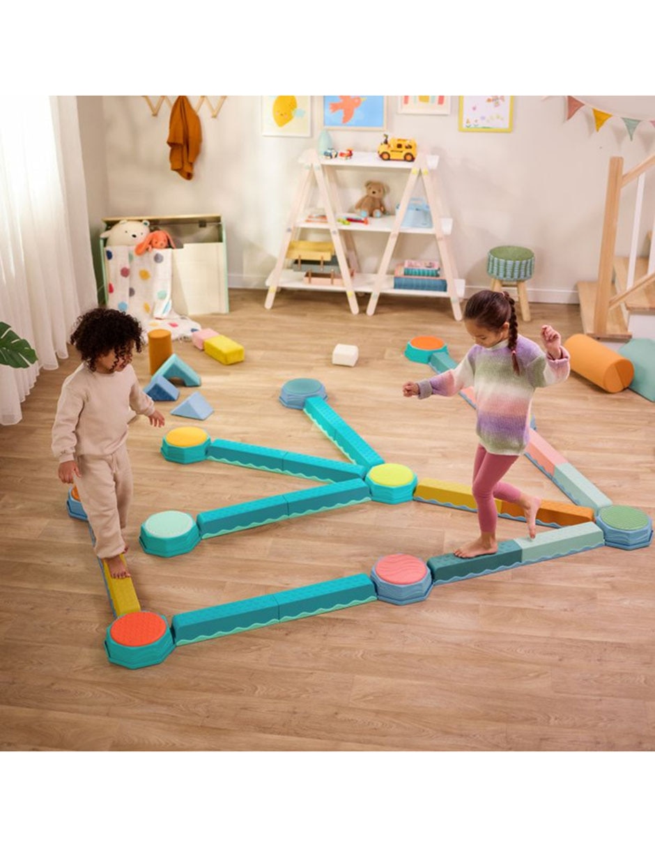 Balance & Hop Stepping Stones juego montable infantil unisex 4