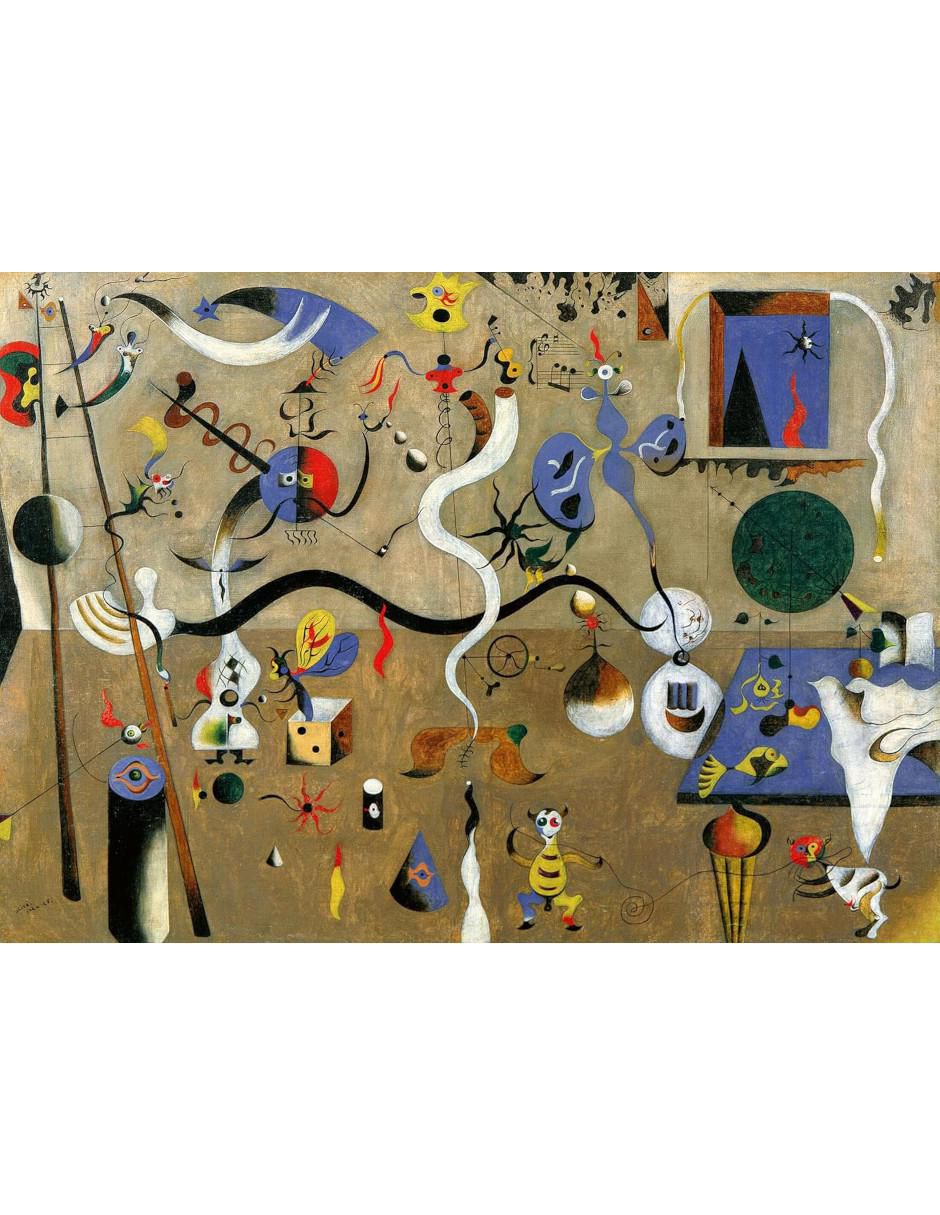 Rompecabezas Artistas Modernos Miró 1000 piezas 2