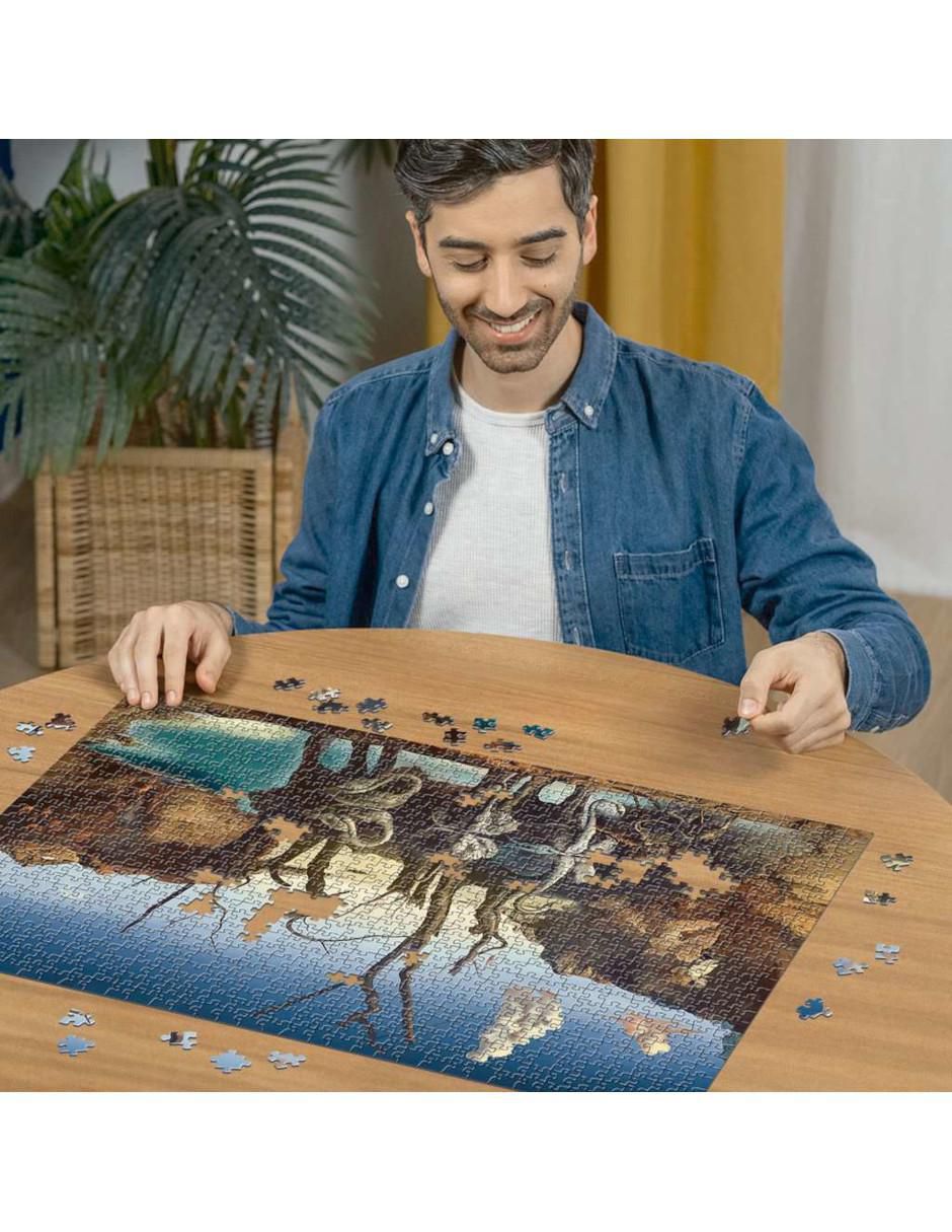Rompecabezas Artistas Modernos Cisnes reflejando elefantes Salvador Dalí 1000 piezas 3