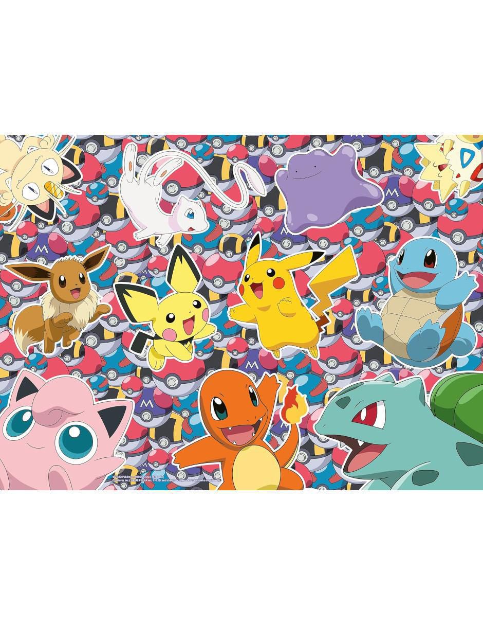 Rompecabezas Videojuegos Pokémon XXL 100 piezas 2