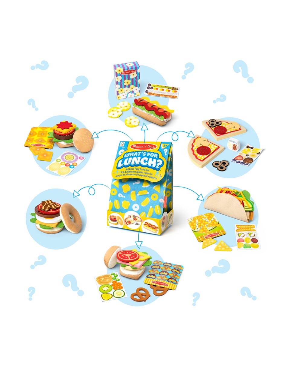 Kit de alimentos sorpresa ¿Qué hay para comer? juego recreativo unisex 2