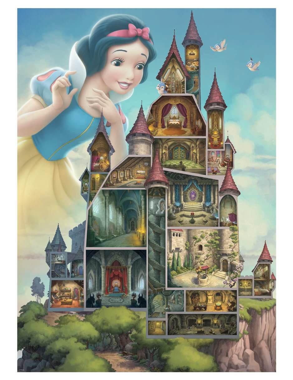Rompecabezas princesas Disney Blancanieves 1000 piezas 2