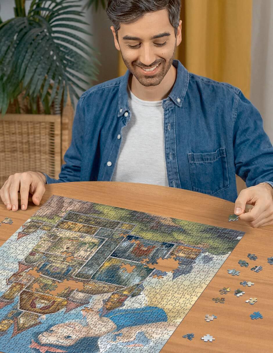 Rompecabezas princesas Disney Blancanieves 1000 piezas 3