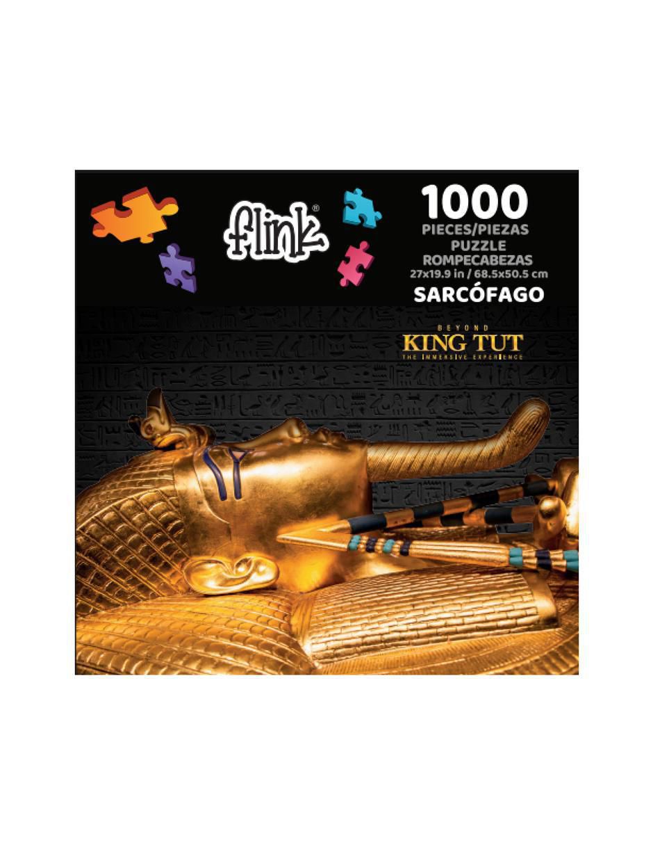Rompecabezas El Cairo Egipto Tutankamón Sarcófago 1000 piezas