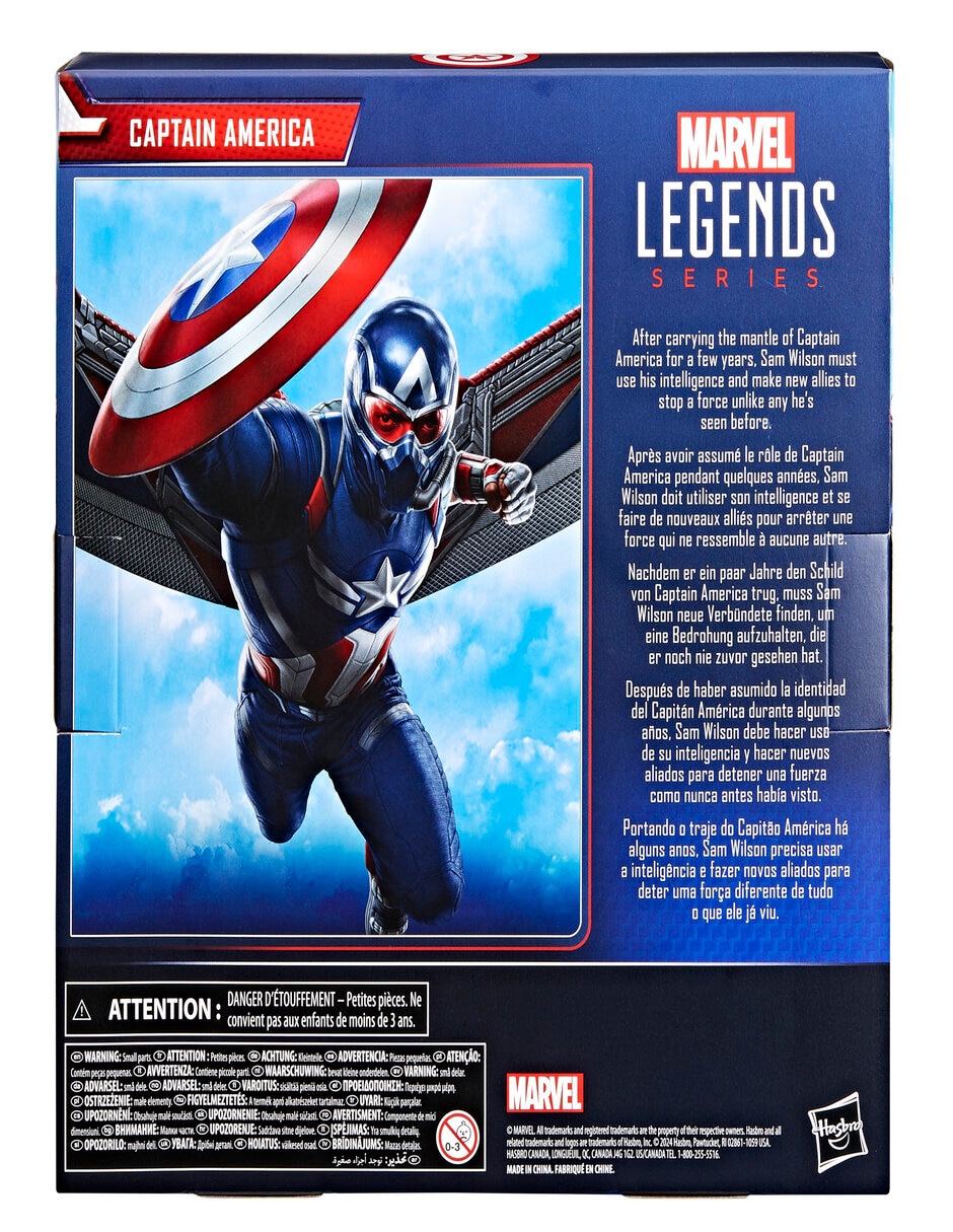 Figura de acción articulada Capitán América legend 9