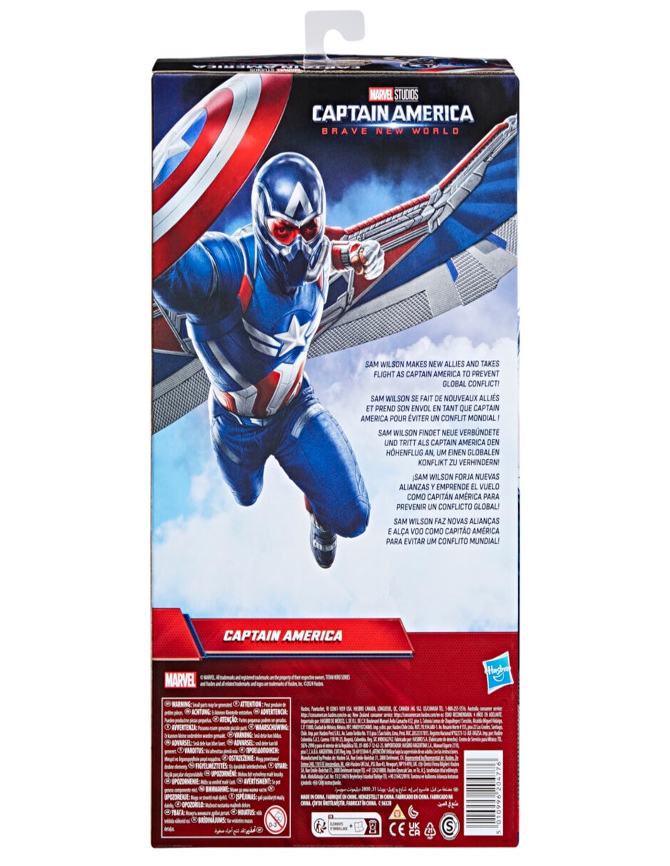 Figura de acción articulada Capitán América 9