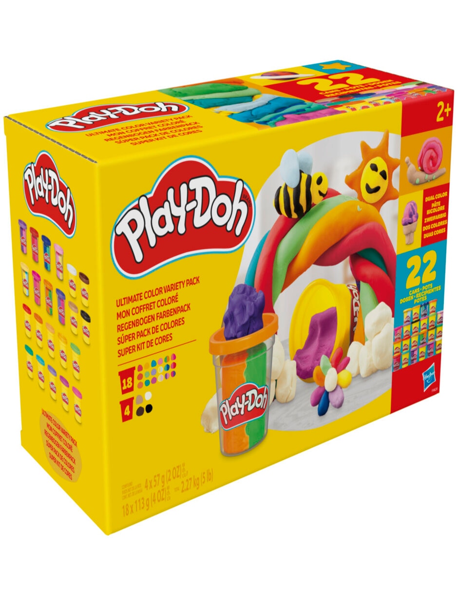 Play Doh Pack De 20 Botes Play-Doh Plastilina Multicolor Para