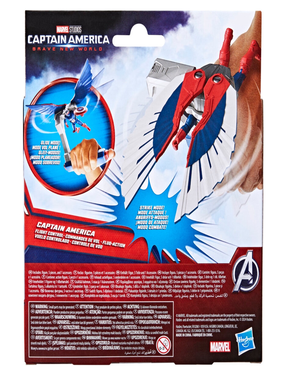 Figura de acción articulada Captain America Brave New World 8