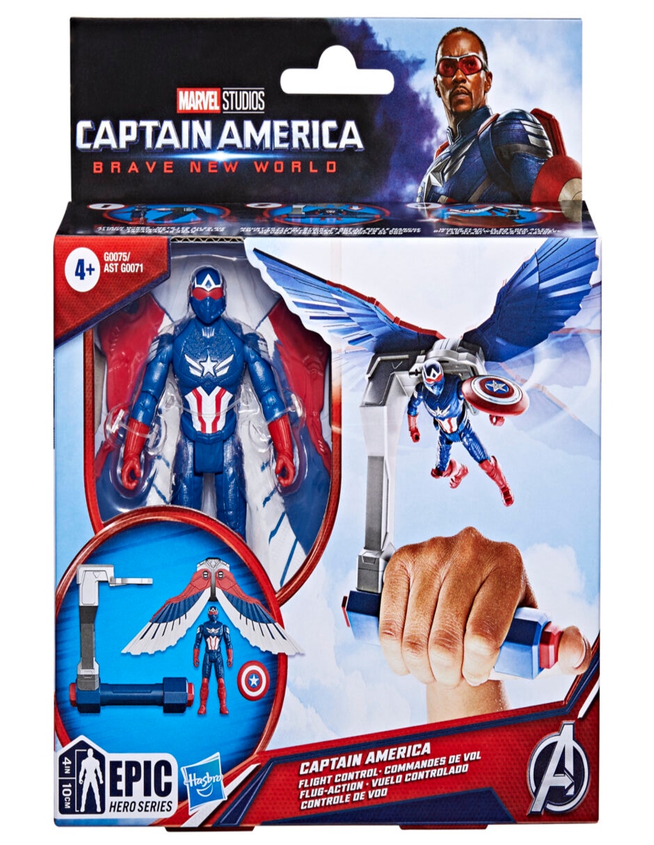 Figura de acción articulada Captain America Brave New World 9