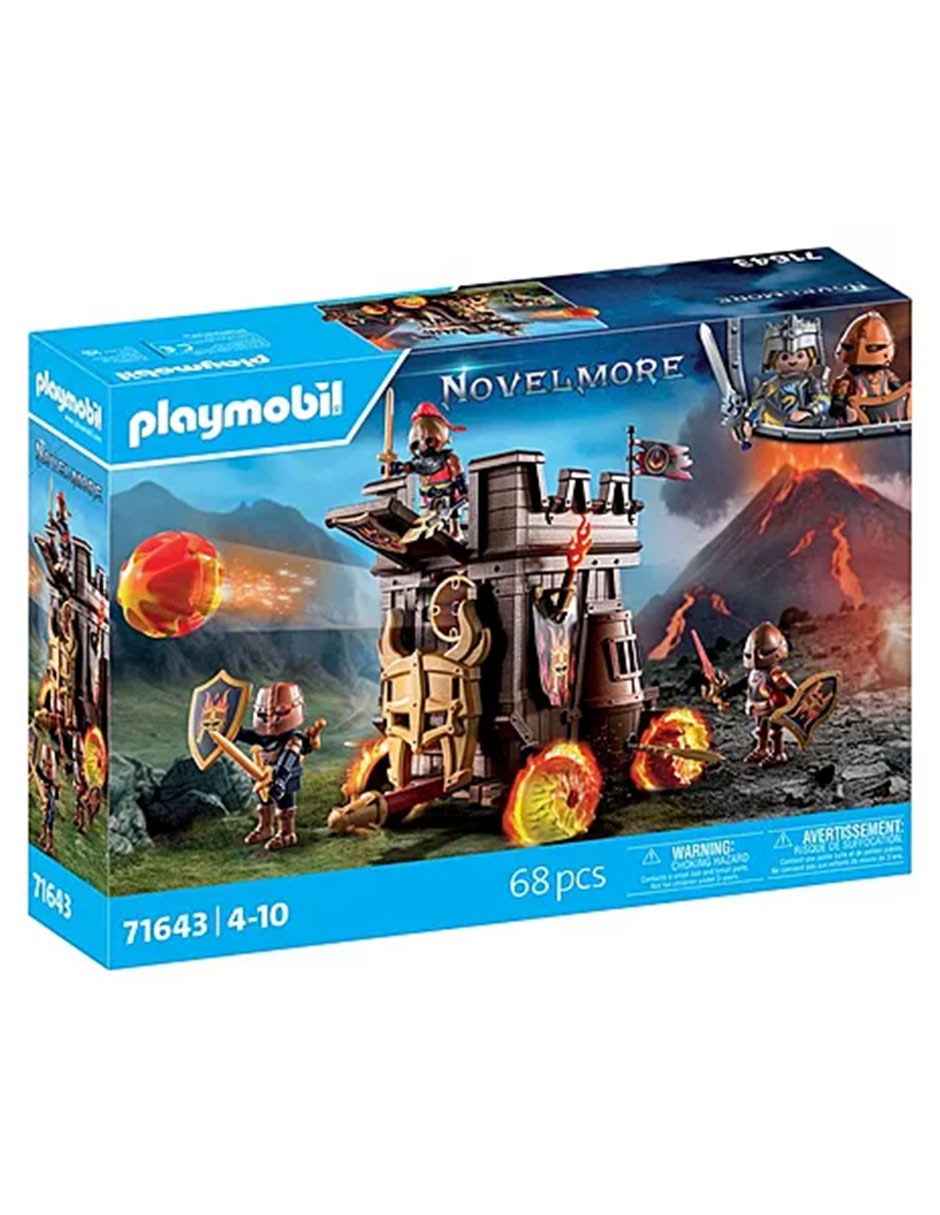 Playmobil Novelmore Carro de combate con cañón de fuego Toys 