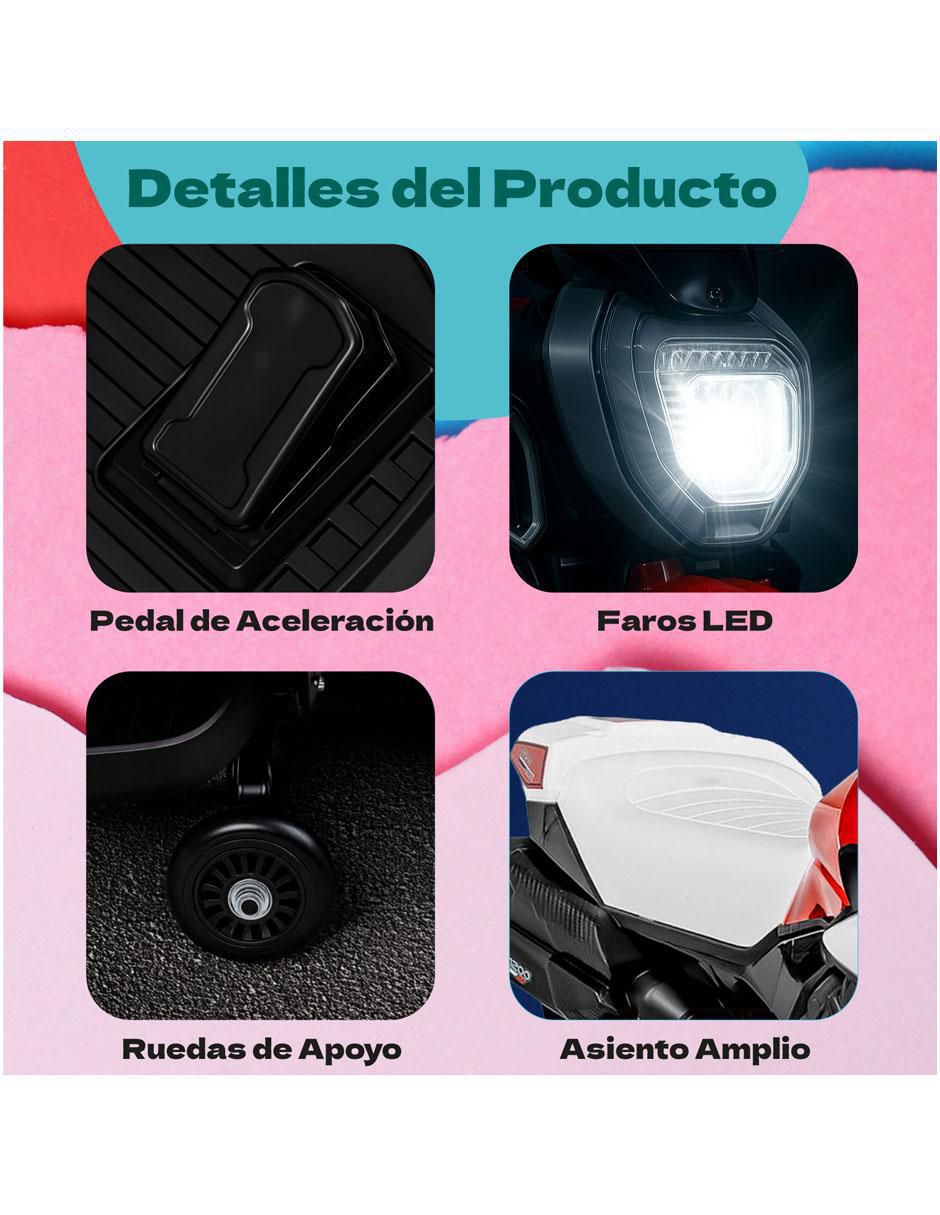 Moto montable recargable 6