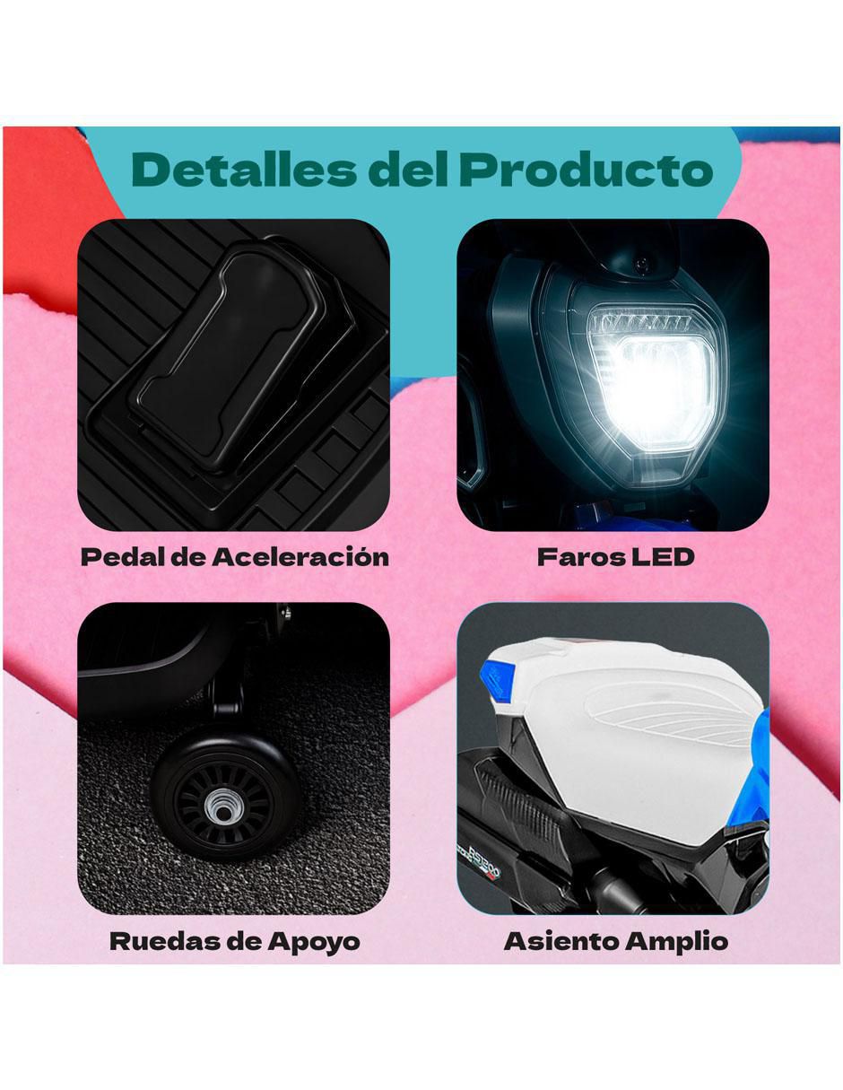 Moto montable recargable 6