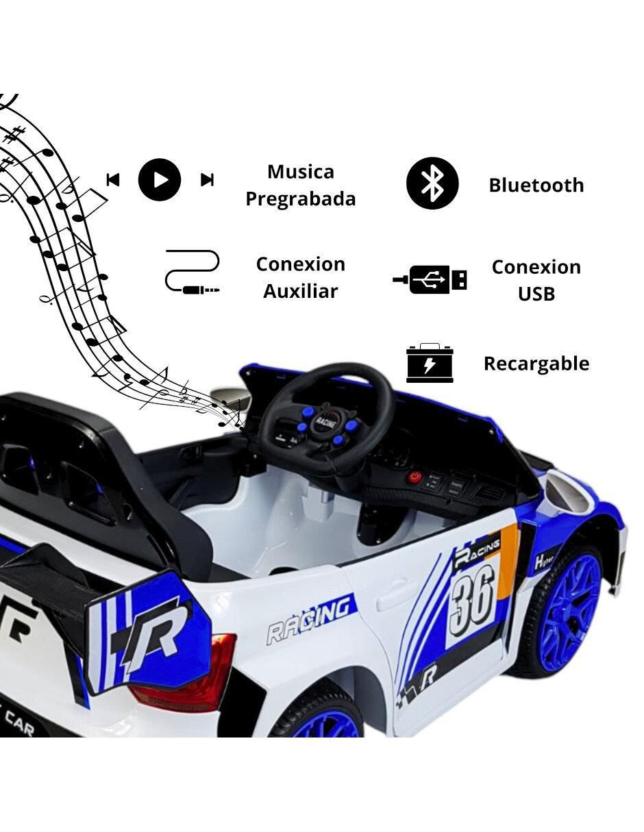 Automóvil montable Rally  recargable 3