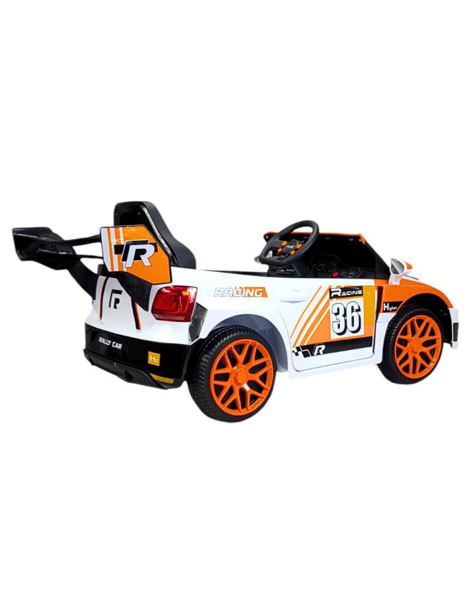 Automóvil montable The Baby Shop Rally de recargable