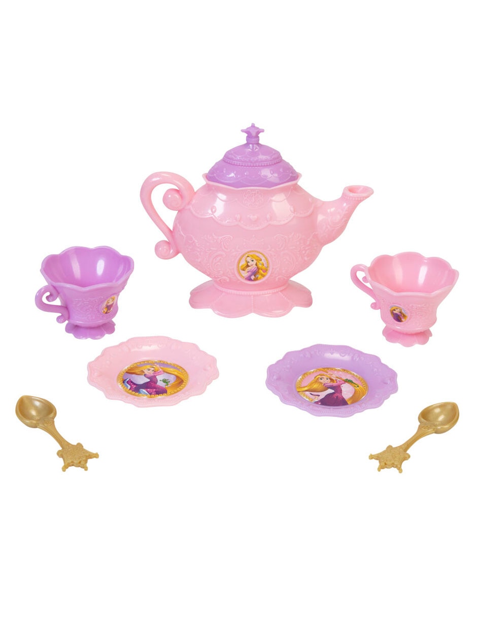 Muñeca Princess Disney Rapunzel y Juego de Té