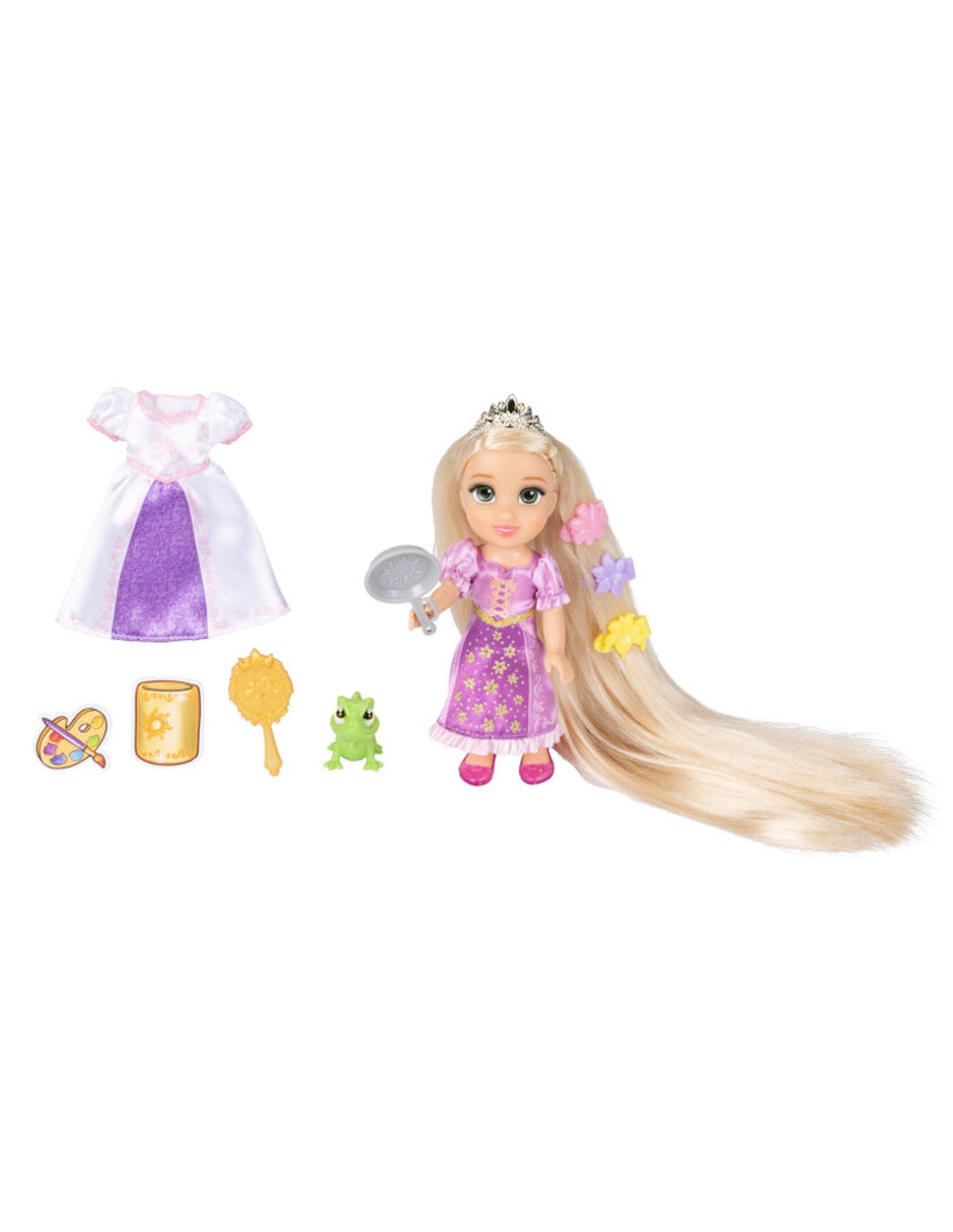 Muñeca miniatura Pincess Rapunzel