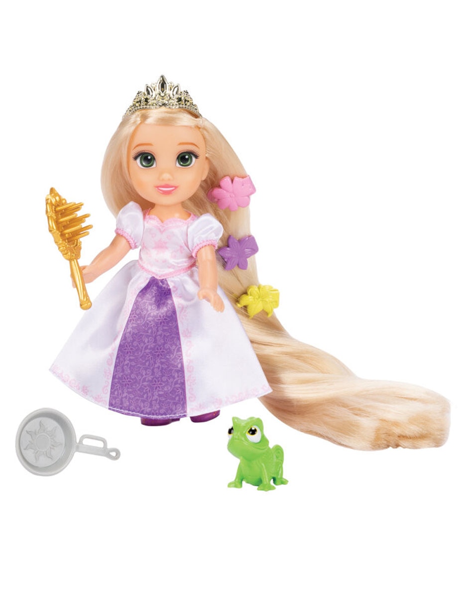 Muñeca miniatura Pincess Rapunzel 4