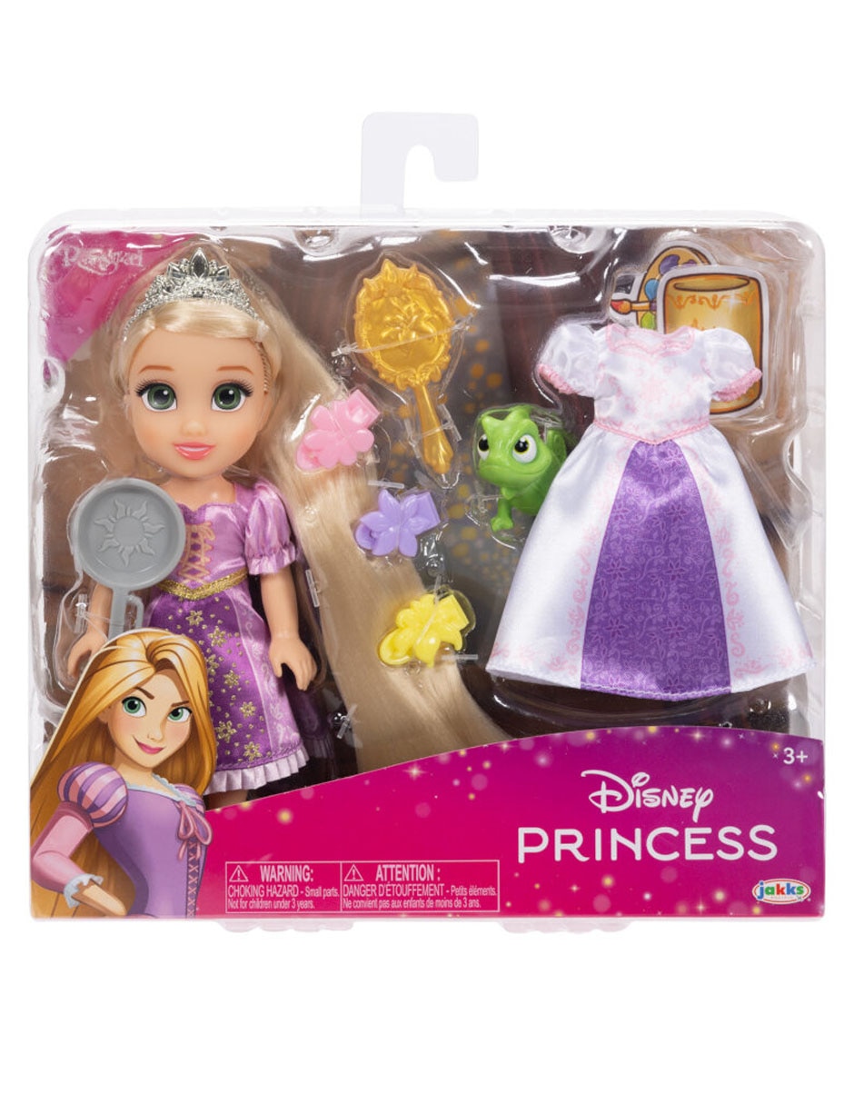 Muñeca miniatura Pincess Rapunzel 6