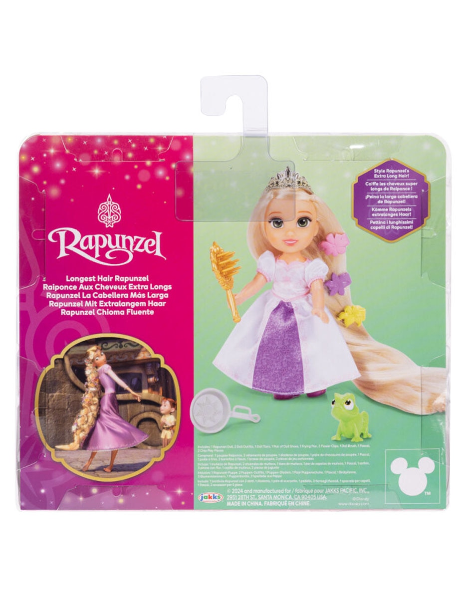 Muñeca miniatura Pincess Rapunzel 7