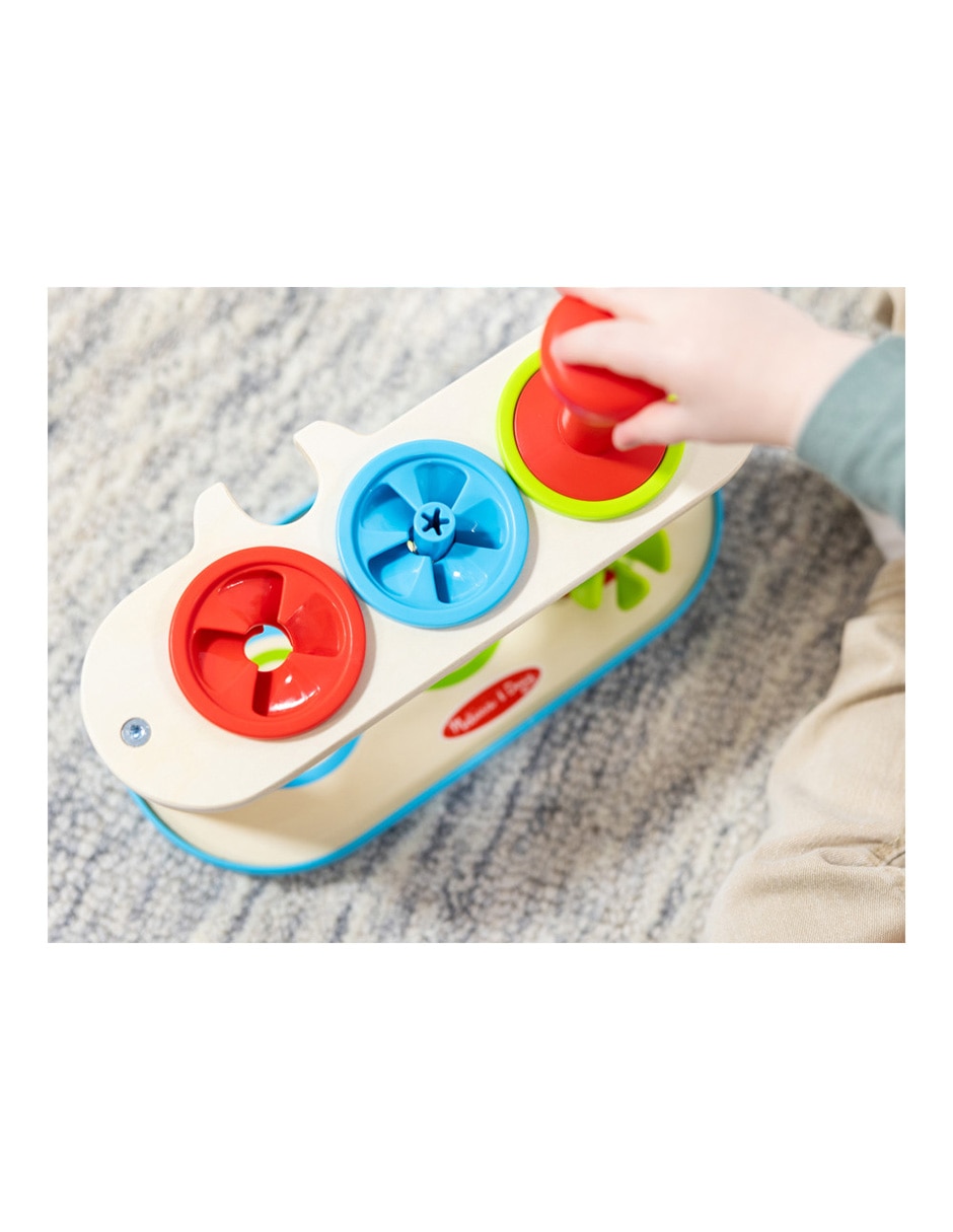 Empareja Y Empuja Trompos Giratorios juego didáctico infantil unisex 3