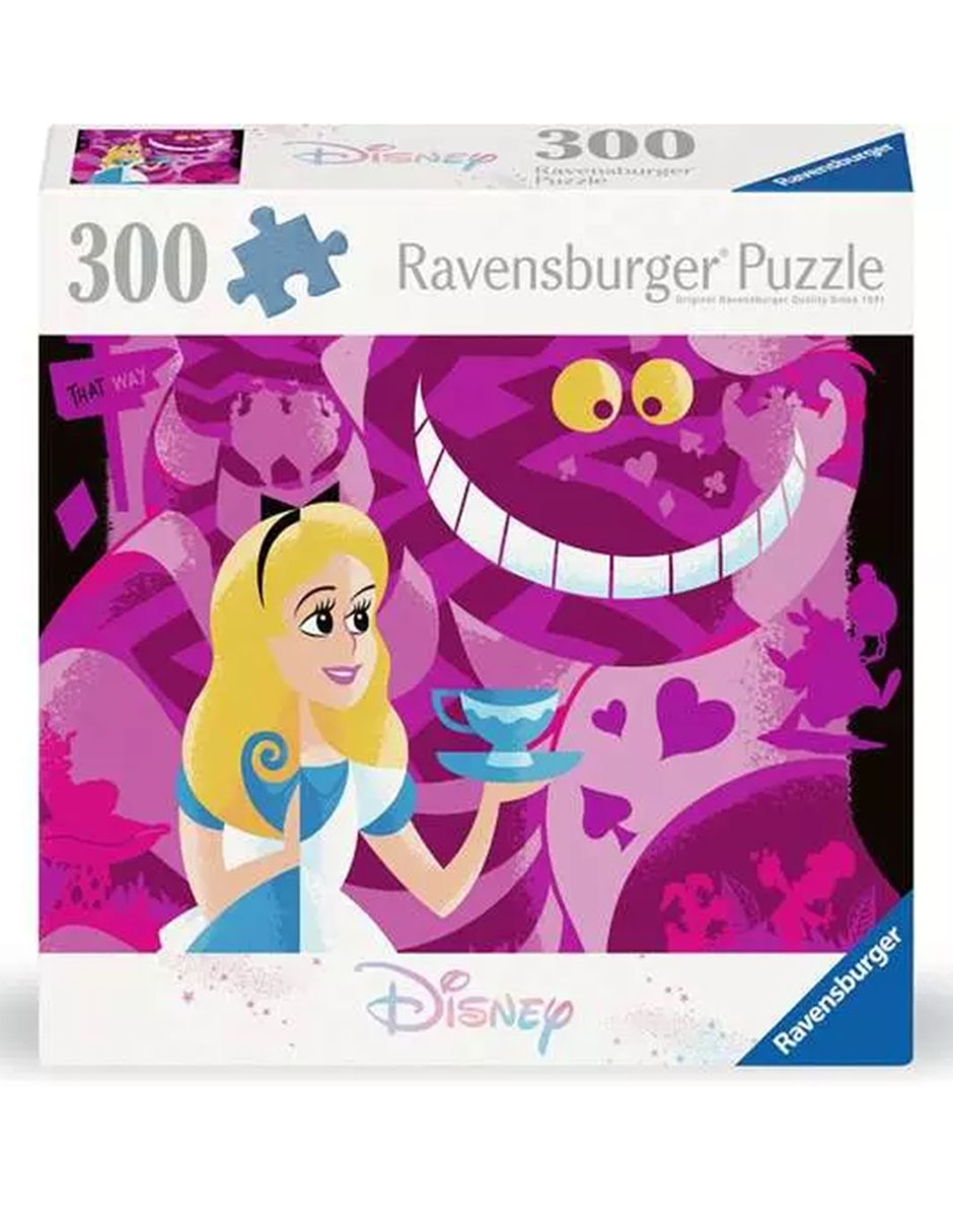 Rompecabezas Familia Disney Alicia en el País de las Maravillas 300 piezas 2