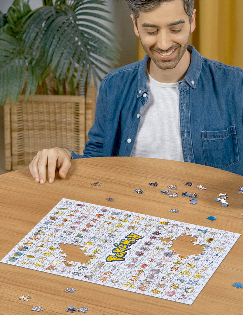 Rompecabezas caricaturas Pokémon Canto 500 piezas 4