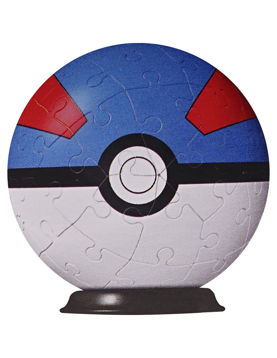 Rompecabezas Pokémon Superball azul 55 piezas 2