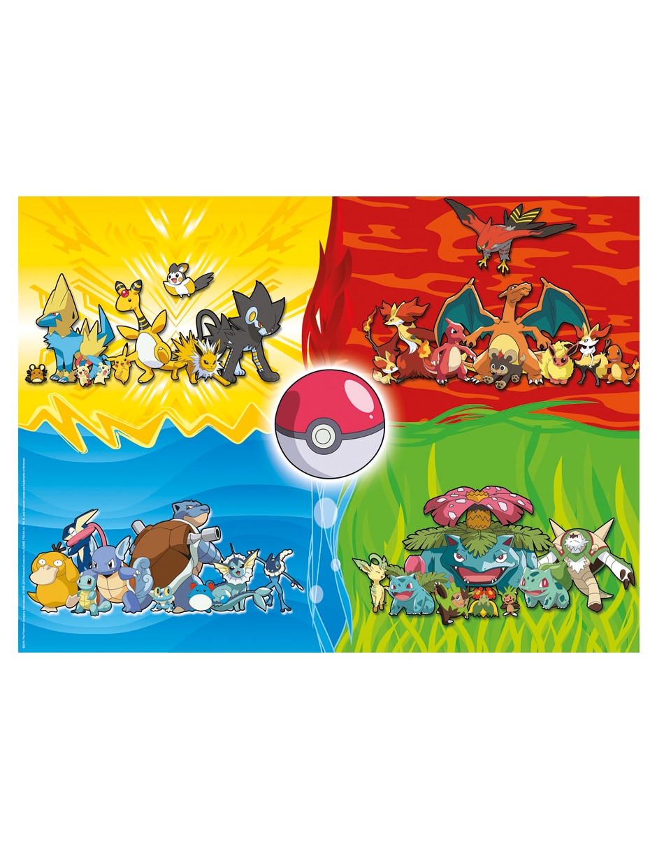 Rompecabezas Pokémon Typen 150 piezas 2