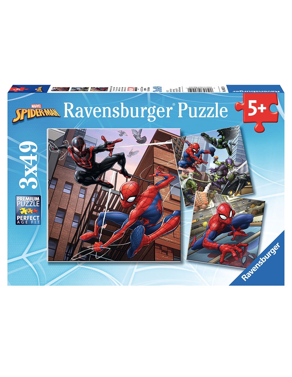 Set rompecabezas Spider-Man Marvel 147 piezas