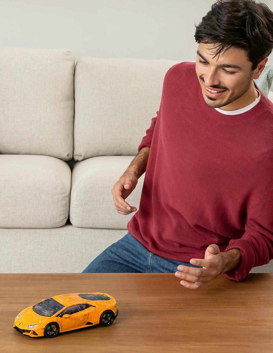Rompecabezas vehículos Lamborghini Huracán Evo 108 piezas 6