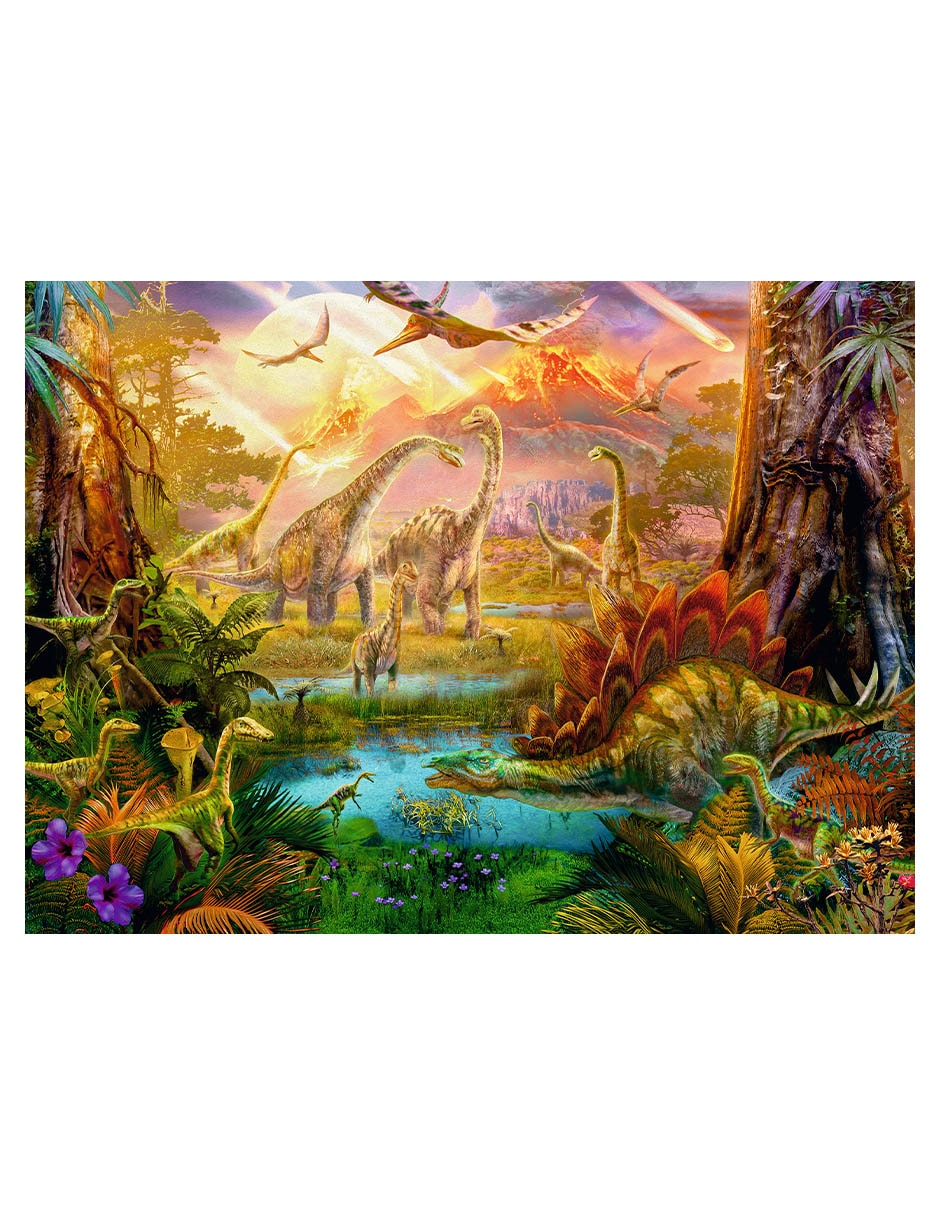 Rompecabezas Tierra de los dinosaurios 500 piezas 3
