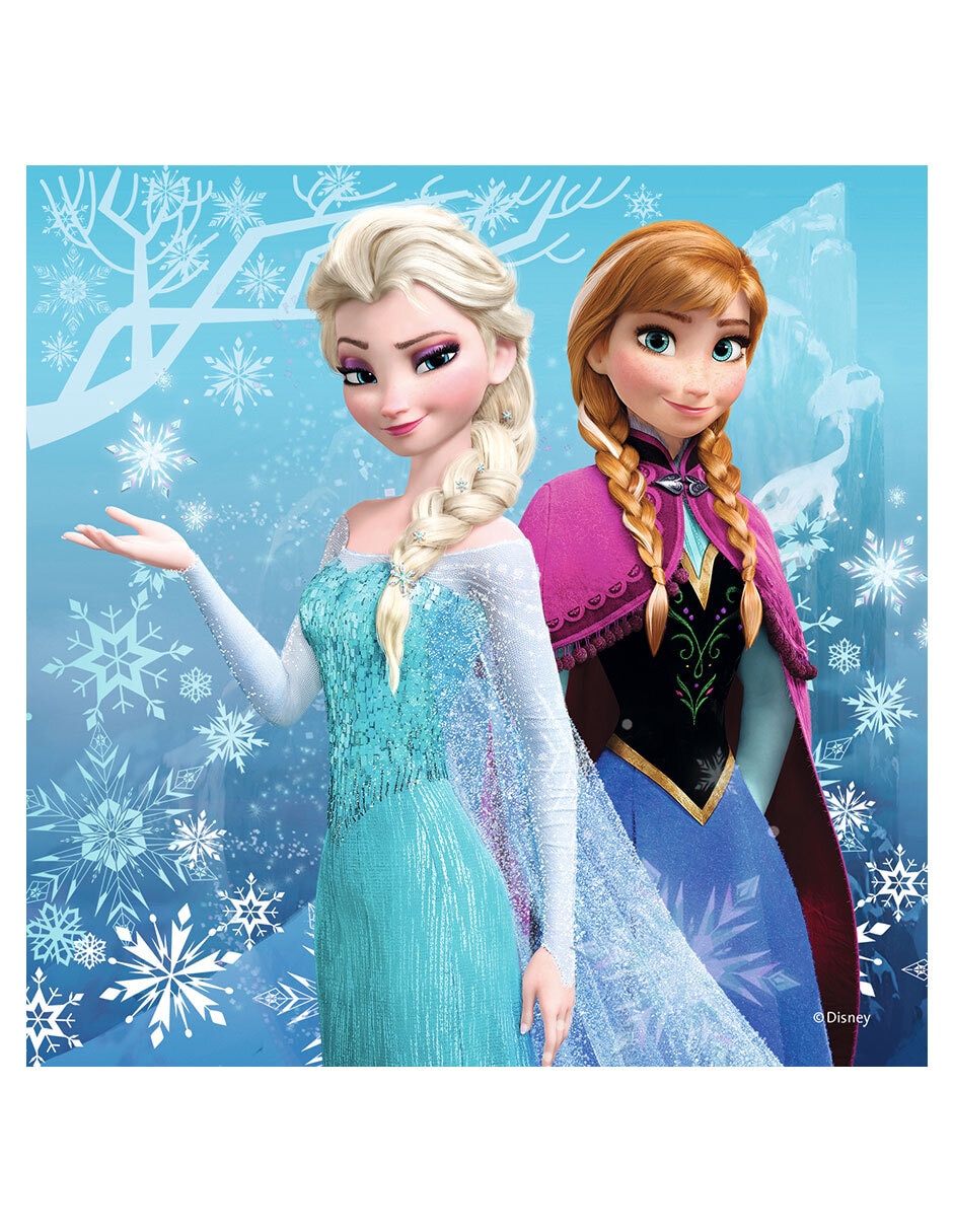Set rompecabezas Frozen Aventuras en el reino 147 piezas 5