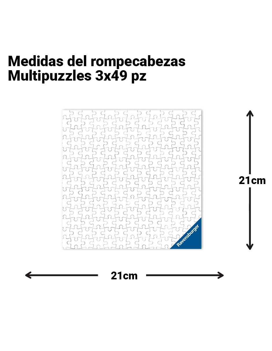 Set de rompecabezas Disney Princess Bella, Cenicienta y Rapunzel 147 piezas 4