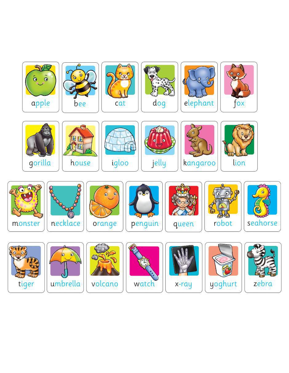 Alphabet Flashcards 3